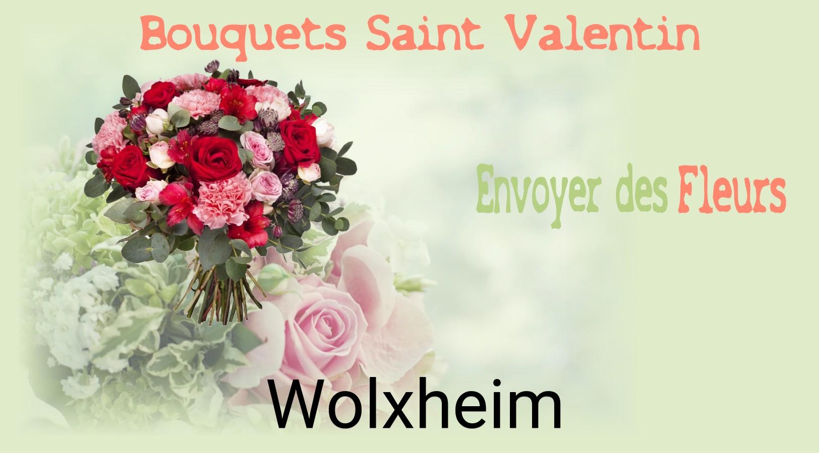 Roses de Saint-Valentin livrées à Wolxheim